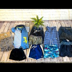 Lot of shorts and 2 one piece shorts set 18 months